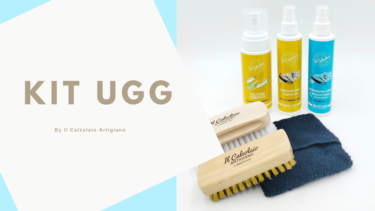 KIT consigliato per UGG e articoli in CAMOSCIO