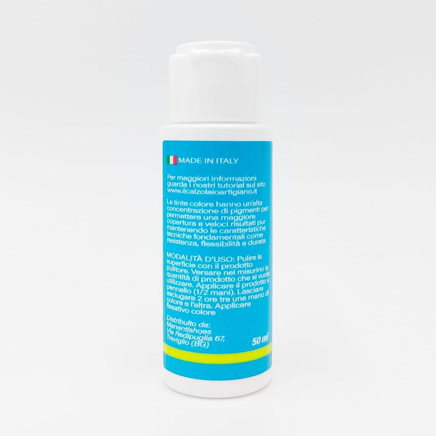 TINTA GIALLO pelle liscia 50 ml - prodotto professionale