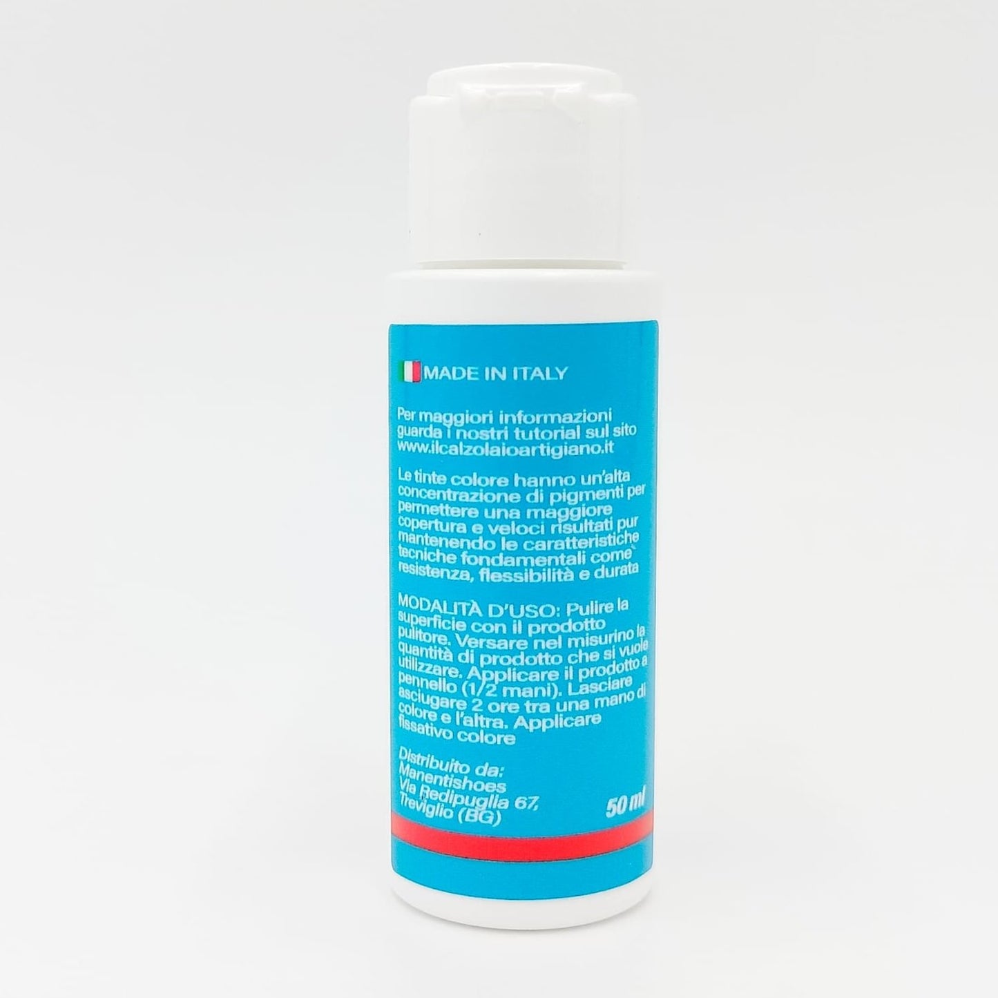 TINTA ROSSO pelle liscia 50 ml - prodotto professionale
