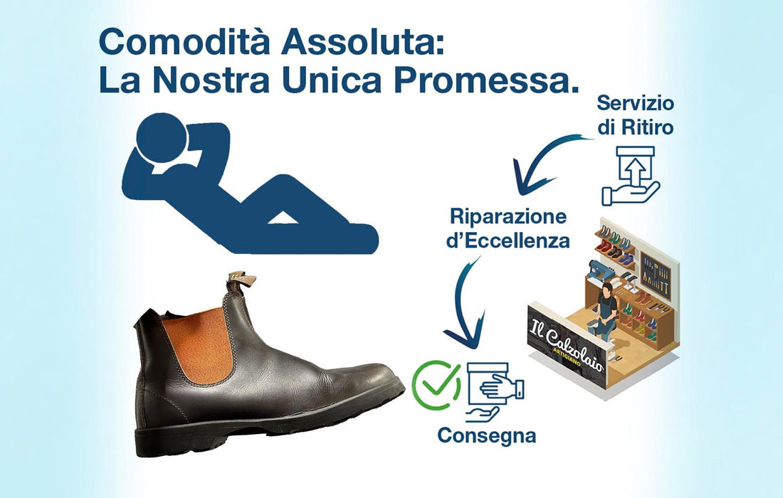 Sostituzione suola Blundstone