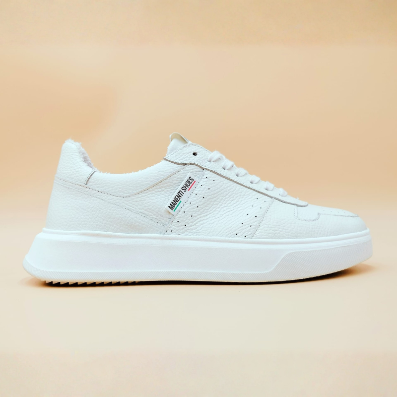 NR41 white - in Vera Pelle