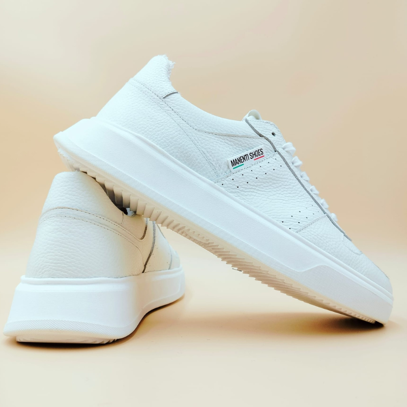 NR41 white - in Vera Pelle