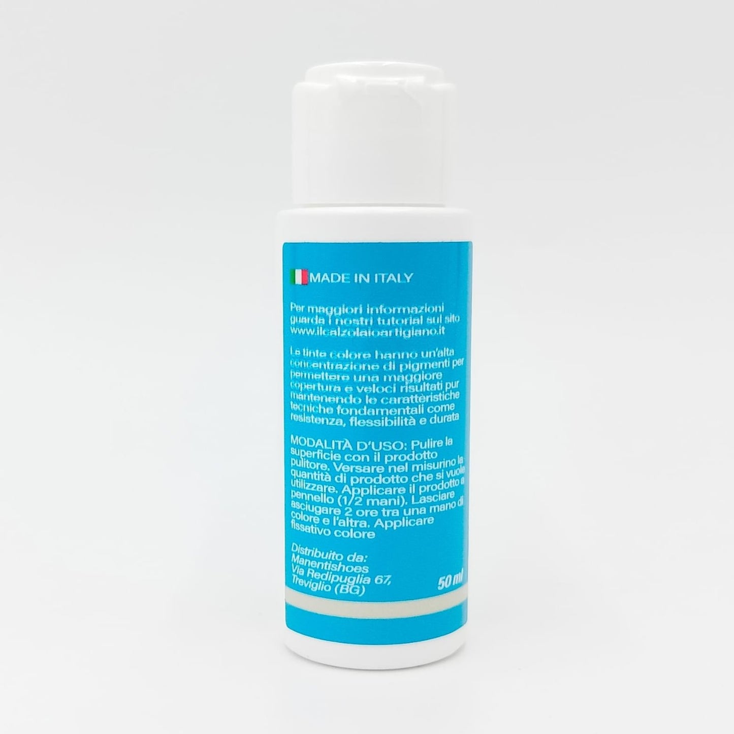 TINTA BIANCO MODA pelle liscia  50 ml - prodotto professionale