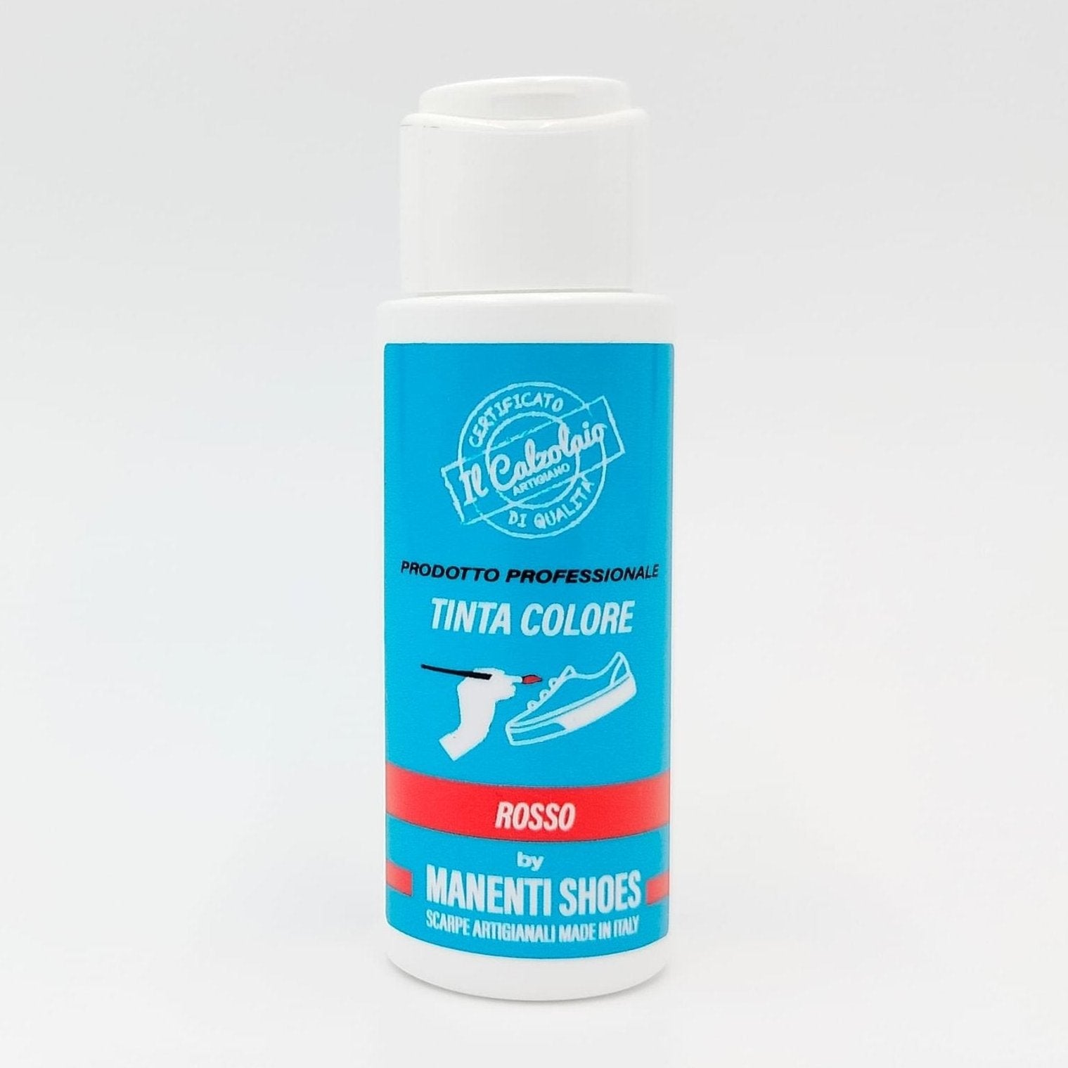 TINTA ROSSO pelle liscia 50 ml - prodotto professionale