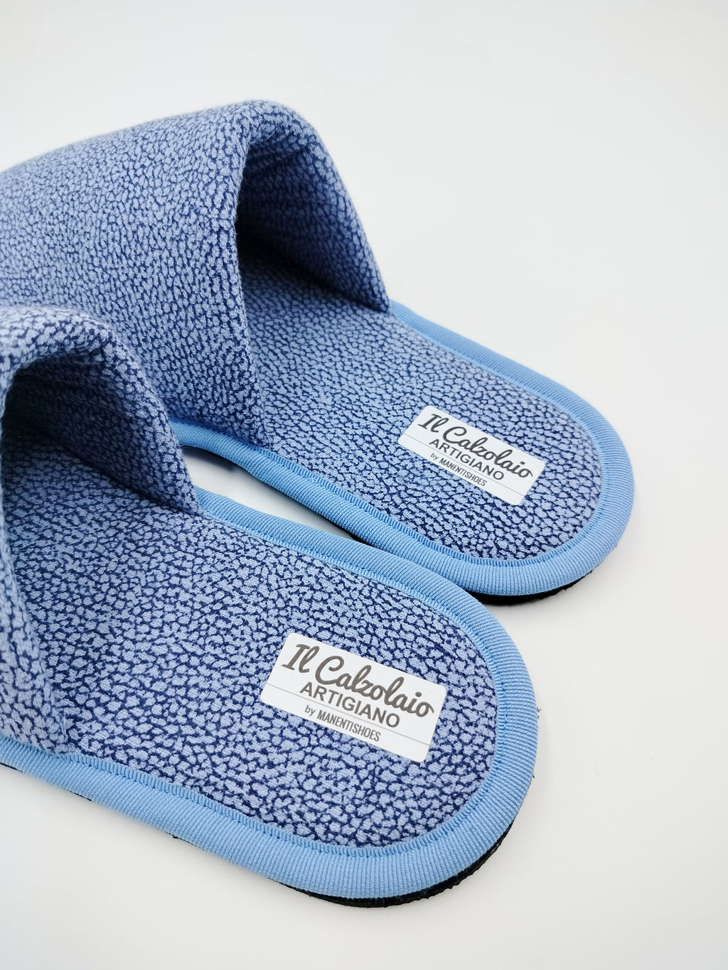 Pantofoline Artigianali AZZURRE